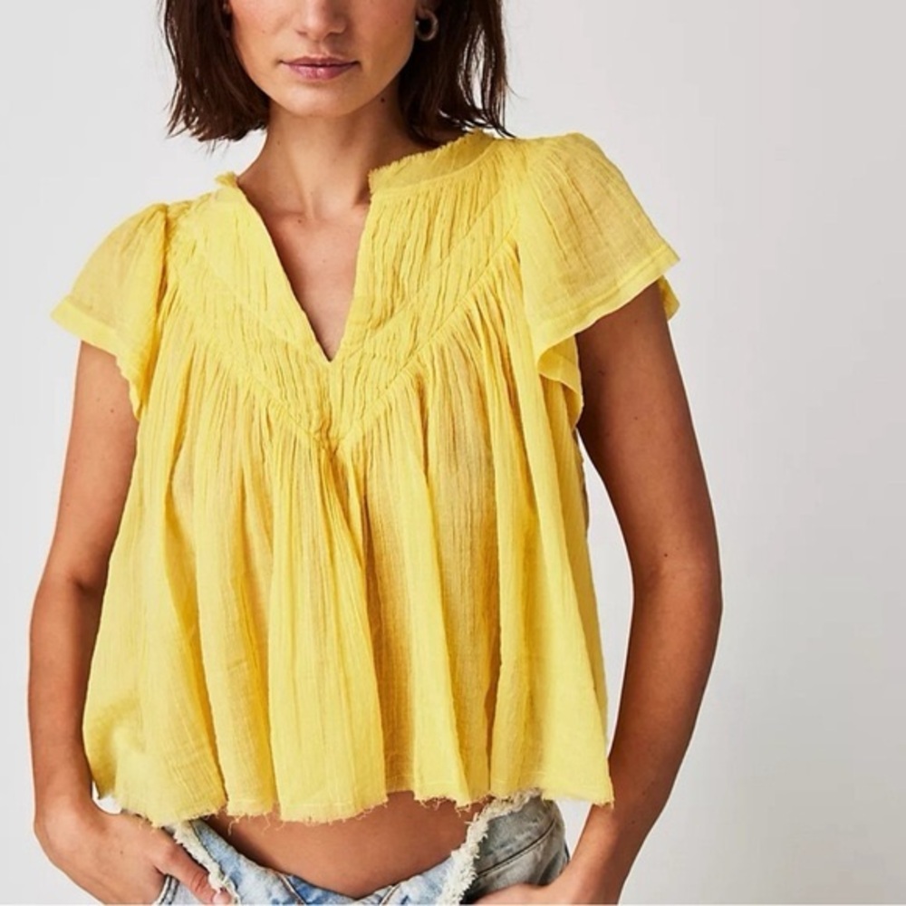 NWT Beautiful Flowy Free People Padma Top